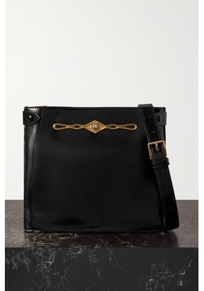Métier - + Fernando Jorge Stowaway Embellished Patent-leather Shoulder Bag - Black - One size