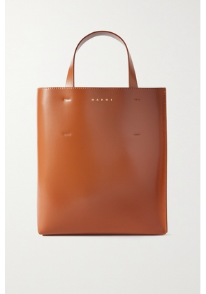 Marni - Museo Small Leather Tote - Brown - One size