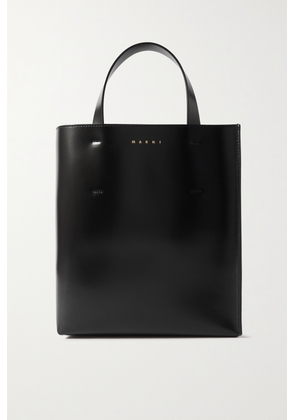 Marni - Museo Small Leather Tote Bag - Black - One size
