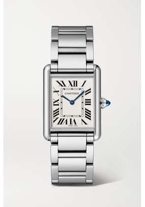 Cartier - Tank Must 29.5mm Stainless Steel Watch - Silver - One size