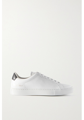 Common Projects - Retro Low Leather Sneakers - White - IT35,IT36,IT37,IT38,IT39,IT40,IT41,IT42