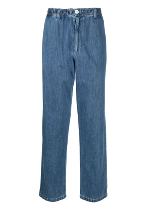 Marni elasticated-waistband straight-leg jeans - Blue