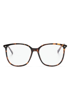 Chiara Ferragni Big Eye round-frame glasses - Brown