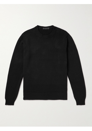 Saman Amel - Cotton Sweater - Men - Black - IT 46