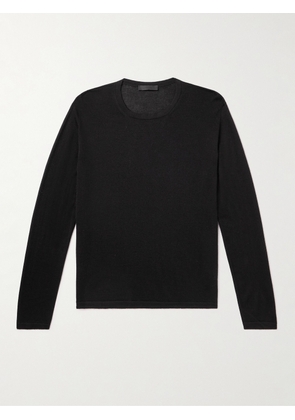 Saman Amel - Cashmere and Silk-Blend Sweater - Men - Black - IT 46