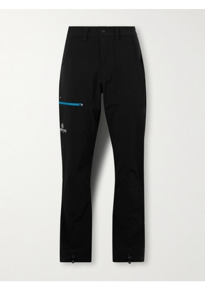 OSTRYA - Alpine Straight-Leg Logo-Print Stretch-Nylon Trousers - Men - Black - UK/US 30