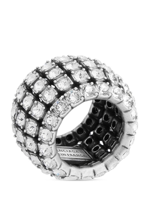 Balenciaga Crystal Glam Ring
