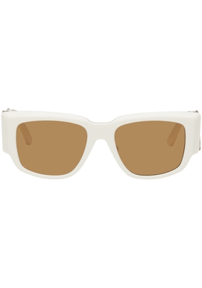 Palm Angels White Laguna Sunglasses