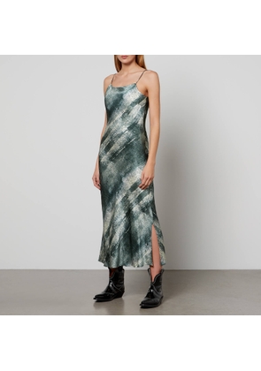 Holzweiler Eila Printed Satin Dress - XS
