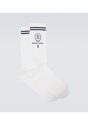 Brunello Cucinelli Cotton-blend socks