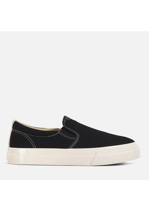 Stepney Workers Club 's Lister Canvas Slip-On Trainers - Black - UK 7