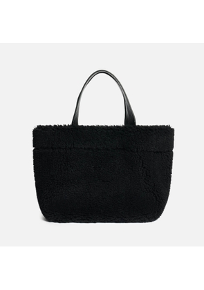 Stand Studio Large Faux Shearling Tote Bag