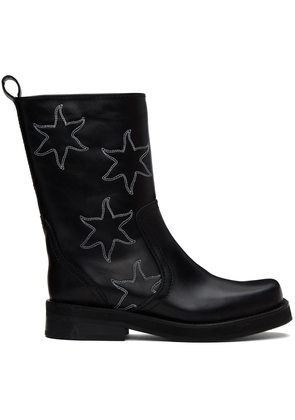 Soulland Black Delaware Star Boots