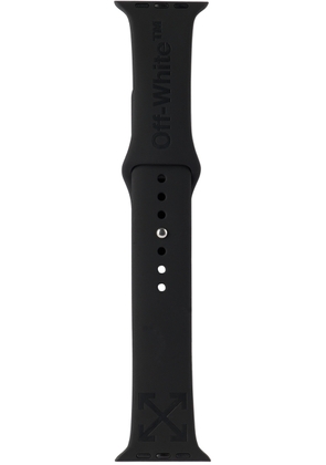 Off-White Black iWatch Arrows Smartwatch Band, 42/44/45 mm