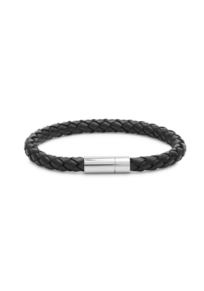 Paul Smith Woven Leather Bracelet - Black