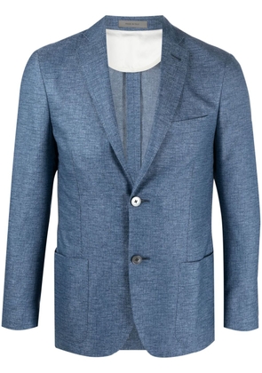 Corneliani single-breasted blazer - Blue