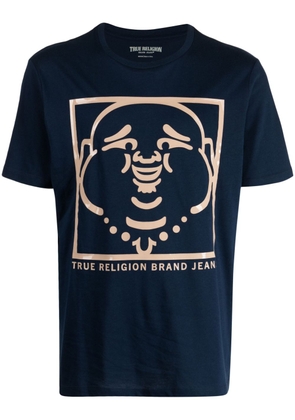 True Religion graphic-print cotton T-shirt - Blue