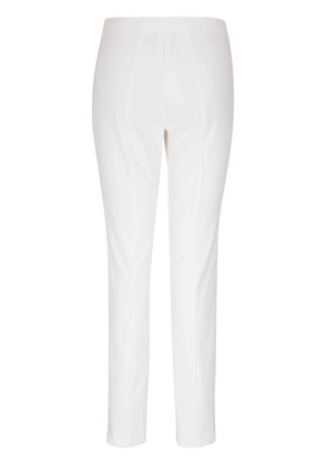 Akris exposed-seam slim-cut trousers - White