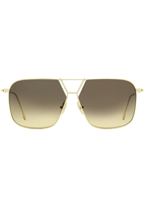 Victoria Beckham Eyewear VB204S navigator-frame sunglasses - Gold