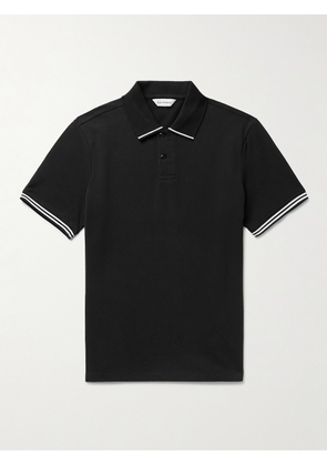 Club Monaco - Stretch-Cotton Piqué Polo Shirt - Men - Black - XS