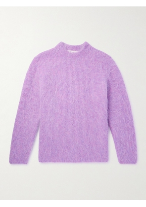 Séfr - Haru Alpaca-Blend Sweater - Men - Purple - S