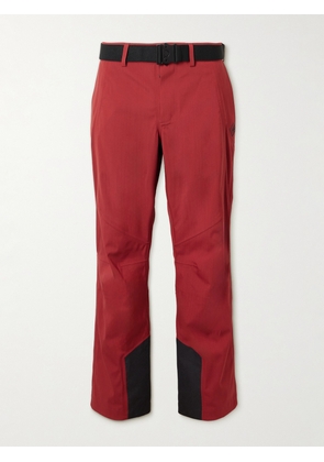 Loro Piana - Straight-Leg Belted Virgin Wool-Blend Ski Pants - Men - Red - S