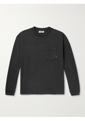 Cherry Los Angeles - Logo-Appliquéd Cotton-Jersey T-Shirt - Men - Black - XS