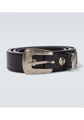 Lemaire Grained leather belt