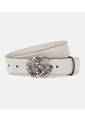 Gucci GG Marmont embellished leather belt
