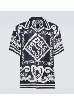 Dolce&Gabbana Marina silk twill shirt