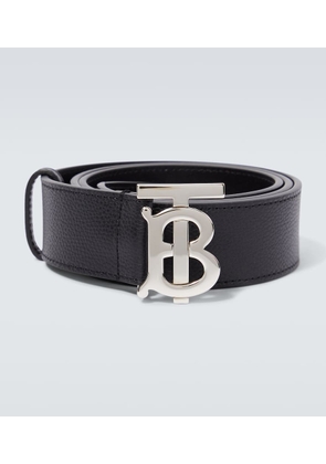 Burberry TB Monogram leather belt