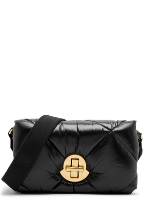 Moncler Puf Quilted Shell Cross-body bag - Black