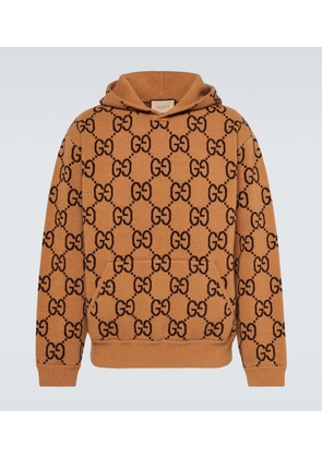 Gucci GG wool-blend hoodie