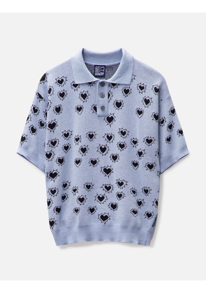 Hearts Polo Knit Shirt