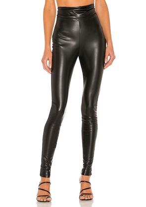 Nookie Viktoria Faux Leather Pants in Black. Size XS.