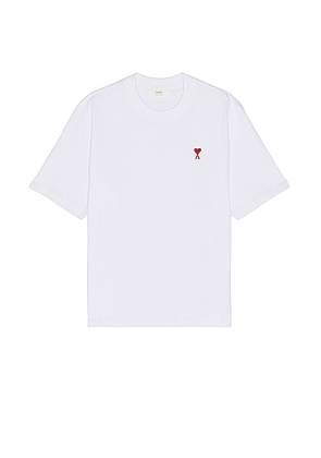 ami De Coeur Tshirt in White - White. Size L (also in M, XL).