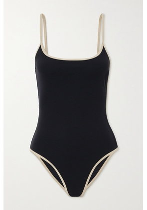 TOTEME - Recycled Swimsuit - Black - xx small,x small,small,medium,large,x large