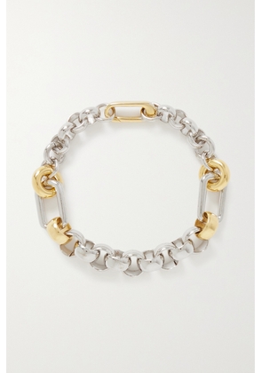 Laura Lombardi - + Net Sustain Pietra Platinum And Gold-plated Recycled Bracelet - Multi - One size