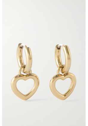 Laura Lombardi - + Net Sustain Mini Teresa Recycled Gold-plated Hoop Earrings - One size