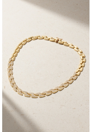 Jennifer Meyer - Double Dome Large 18-karat Gold Diamond Tennis Necklace - One size