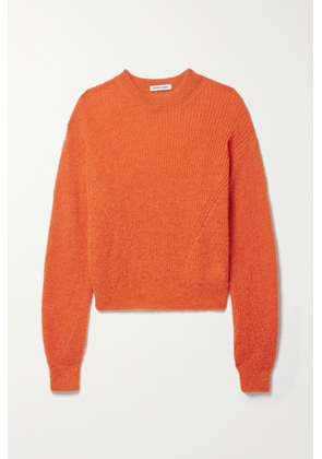 Veronica Beard - Melinda Ribbed-knit Sweater - Orange - x small,small,medium,large,x large