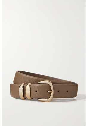 Anderson's - Textured-leather Belt - Brown - 70,75,80,85
