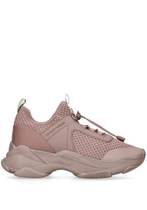 KG Kurt Geiger Leighton chunky-sole low-top sneakers - 'TAUPE COMBINATION'