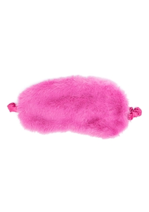 Apparis Naya faux-fur eye mask - Pink