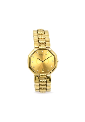 Christian Dior 1990-2000s pre-owned Depose 30mm - Gold