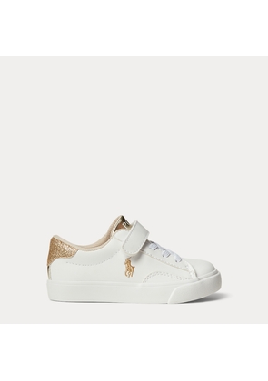 Theron V Faux-Leather Low-Top EZ Trainer