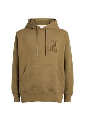 Norse Projects Cotton Monogram Hoodie