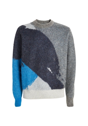Norse Projects Mohair-Alpaca Abstract Sweater