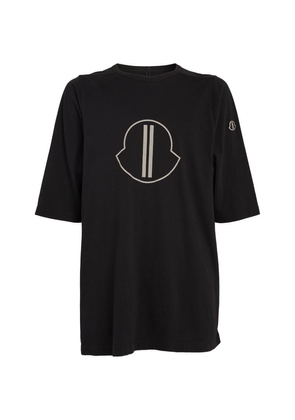 Rick Owens X Moncler Cotton Ss Level T-Shirt