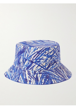 Loro Piana Kids - Reversible Printed Linen-Canvas Bucket Hat - Men - Blue - Age 4